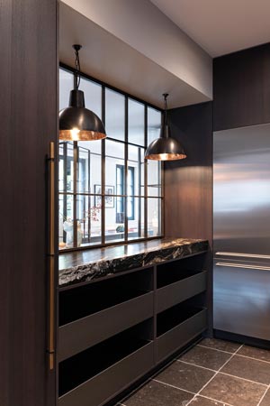 Stahl Glas Trennwand