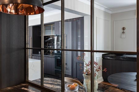 Stahl Glas Trennwand