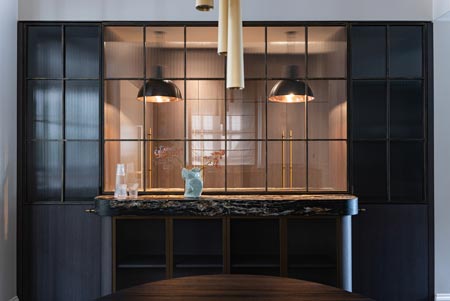 Stahl Glas Trennwand