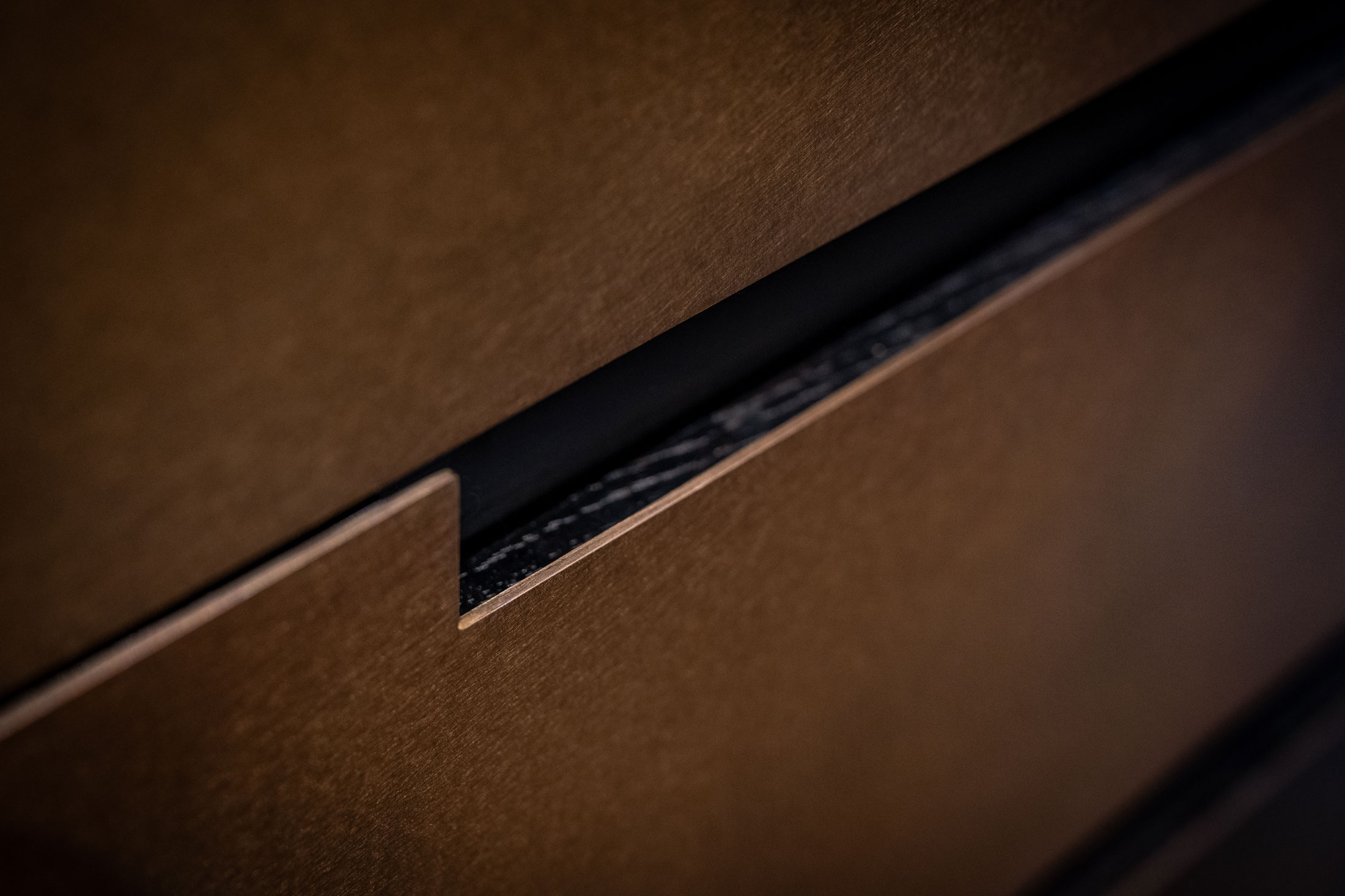 STOL WARKER Messing brüniert