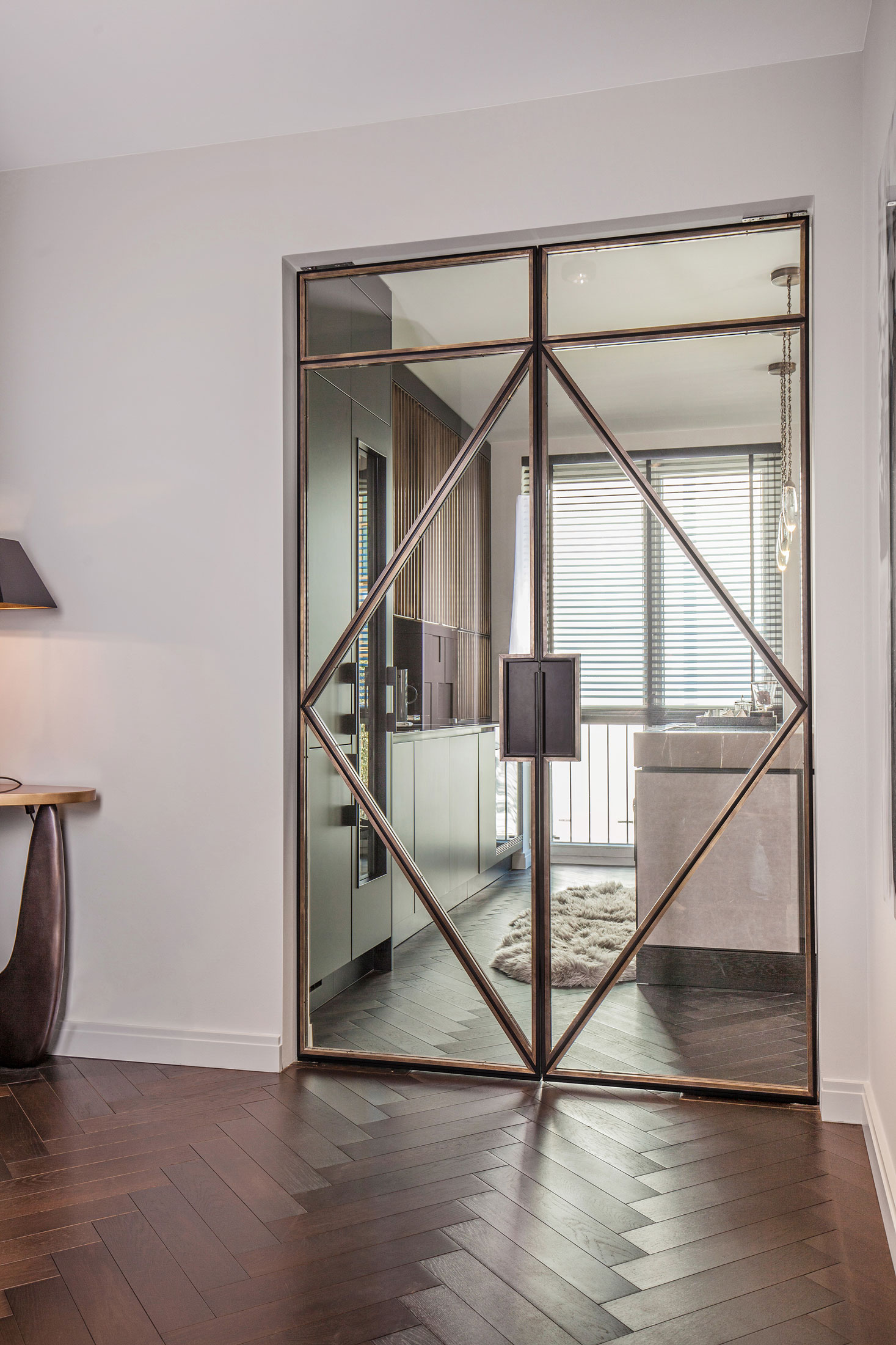 STOL WARKER Stahl-Glas-Tür