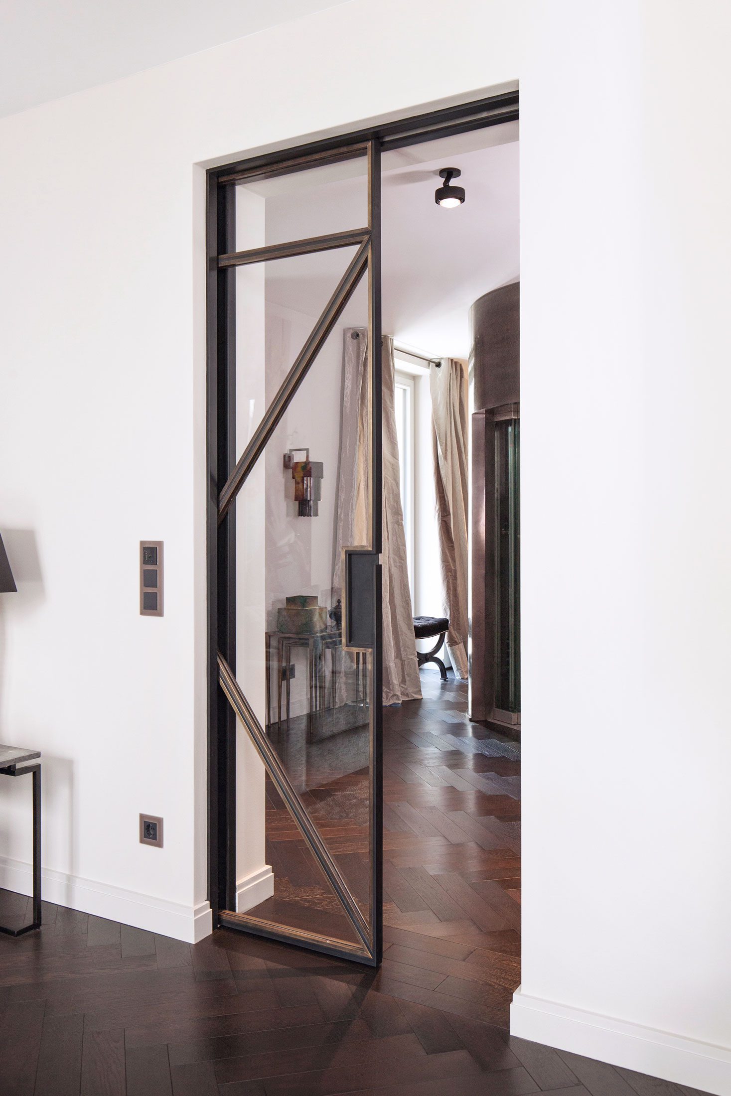 STOL WARKER Stahl-Glas-Tür